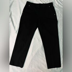 Anne Klein Black Cropped Women's Pants